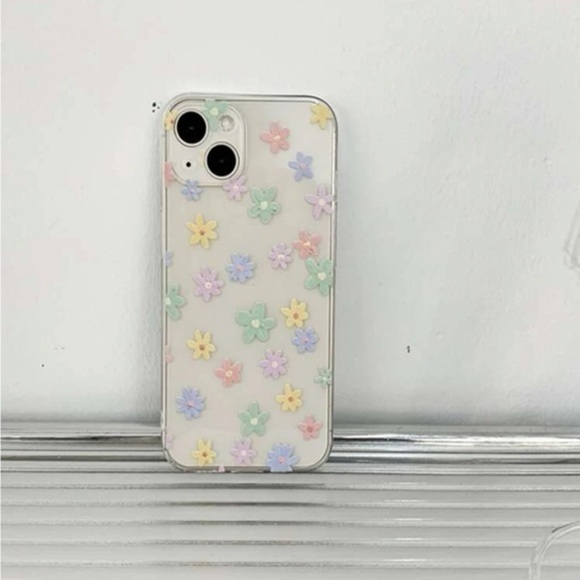 ⚠️Clearance🫧iPhone 13/Pro/Pro Max Cute Floral Clear iPhone Case Brand New - Picture 4 of 4